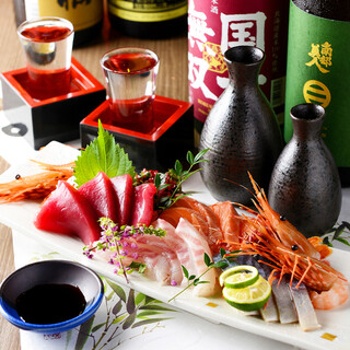 Fresh fish and Tempura, finished off with soba noodles!