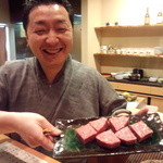 日本料理 たかむら - 錦牛のイチボ