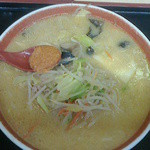 ラーメン天狗山 - 味噌ラーメン大盛９８０円