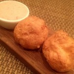 グジェールと豚のリエット