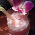 バー クラスター - ｶｸﾃﾙの華と言えばﾃﾞｺﾚｰｼｮﾝ！蘭の花が付いてきた！(*ﾟ∀ﾟ)=3