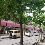 天空飲茶酒家 - コリドー街の緑が綺麗です