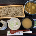 藤かけ - カレー丼とお蕎麦のセット　1,070円（税込）