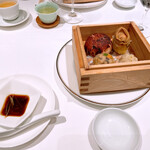 水綾閣 - 点心長お薦め蒸し点心四種