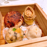 水綾閣 - 点心長お薦め蒸し点心四種