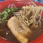 小豆島ラーメンHISHIO - 麺グッド