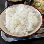 Kizuna Shokudou - ごはん (大) 美味しいお米でした (^-^)
                        定食屋にさんで食事する際、
                        良質なお米であることをいちばん重要視してます。