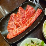 焼肉おくう - 《5食限定》『黒毛和牛のカルビ4種盛りセット』