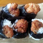 地雷也 - 料理写真:天むす￥702