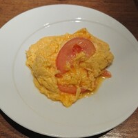 四川料理 龍の子 - トマトと玉子のふわふわ炒め