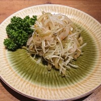四川料理 龍の子 - 四川ザーサイと葱あえ