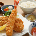 Uotora - 海老フライ定食