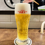 Yakiniku Yamachan - ◎生ビールはやっぱり美味い！