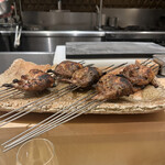 銀座 大石 - うずら！まるっまる