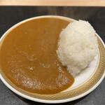 銀座 大石 - いつものカレー！今日はちょっと少なめ笑でも野菜だけで作ってるらしいから本当に飲み物のようにさらさらといけちゃう～！いつもの、とは言え毎日味が違うんですって！毎日食べたい！