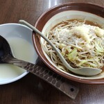ラーメン東横 - 野菜みそラーメンと割りスープ