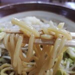 ラーメン東横 - 太麺