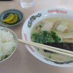 ラーメンむさし - A ラーメン セット 750円