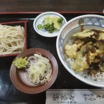 布袋家 - 天丼セット