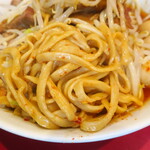 ラーメン二郎 - 麺