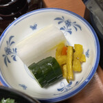 うなぎ割烹山田 - お新香