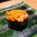 甲陽園 すし佳 - 雲丹