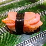 甲陽園 すし佳 - 赤貝ひも