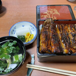 うなぎ割烹山田 - 上直重　肝吸い付き　4,000円