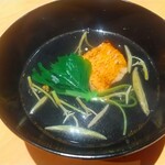 甲陽園 すし佳 - 金目鯛すまし
