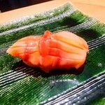甲陽園 すし佳 - 赤貝