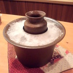 日本料理 たかむら - いつまでも、冷たく飲めます。