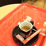 セガフレード・ザネッティ・エスプレッソ - おまけでチョコ付き