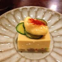 ざくろ 銀座店 - アスパラ豆腐^_^、