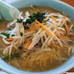 樺太屋 - もやしラーメン1.5玉 750円