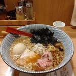 焼きあご塩らー麺 たかはし - 背脂醤油らー麺&味玉