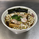 オレたちのラーメンちょび吉 - ド生姜醤油ラーメン(冷凍 お持ち帰り) 800円