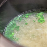 すし宮川  - 味噌汁