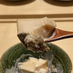 すし宮川  - 蝦夷鮑と肝ソース