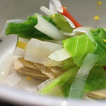 すし宮川  - 厚岸産アサリの酒蒸しとうるい