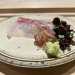 すし宮川  - 九州産ハタ刺し