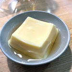 やきとり良太 - 玉子豆腐（お通し）