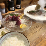 活海酒 - ごま鯖とお刺身　