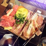 松阪牛たんど - 和牛カルビ・豚トロ・鶏もも　量たっぷり！