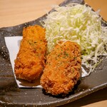 俺の魚を食ってみろ!! - えびとホタテのクリームコロッケ