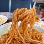 昴 - 2013.03 麺はママーの茹で麺？って感じ、、味は例えれば洋食の付け合せのスパ：涙
