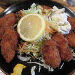 レストラン クサカ - 牡蠣フライ定食　８００円