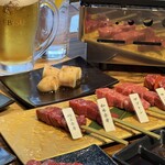 satsumafukunagabokujouchokueigyuudoujemuzusangendyayaten - 焼肉と居酒屋メニューを