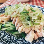 しらかば - 蒸し鶏ネギ塩