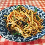 しらかば - 豚肉と野菜の四川風炒め