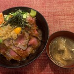 食彩癒酒 Dining &Cafe Amica - ローストビーフ丼